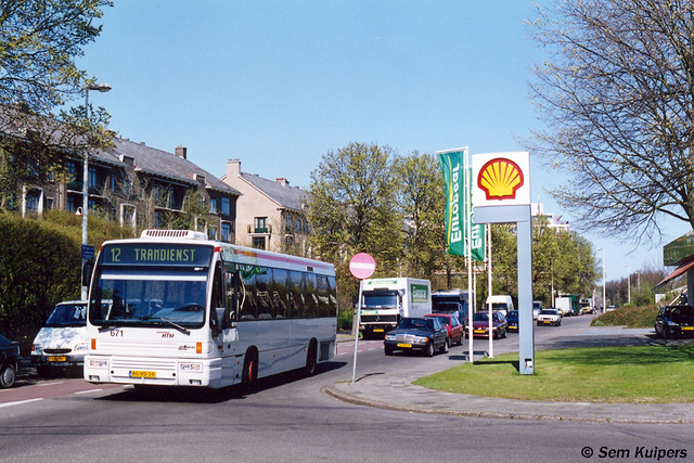 Foto van HTMS Den Oudsten B95 671 Standaardbus door RW2014