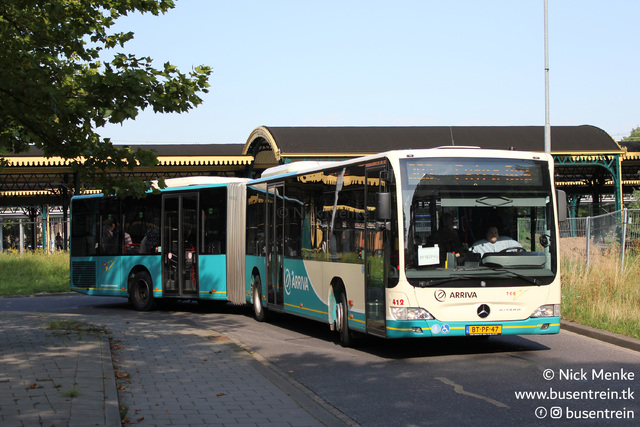Foto van ARR Mercedes-Benz Citaro G 412 Gelede bus door_gemaakt Busentrein