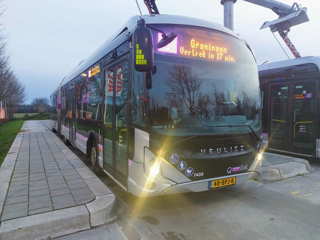 Foto van QBZ Heuliez GX437 ELEC 7439 Gelede bus door_gemaakt Draken-OV