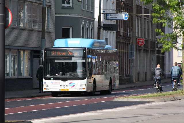 Foto van HER MAN Lion's City CNG 5354 Standaardbus door Tramspoor