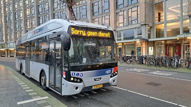 Foto van RET VDL Citea SLF-120 Electric 1514 Standaardbus door_gemaakt treinspotter-Dordrecht-zuid