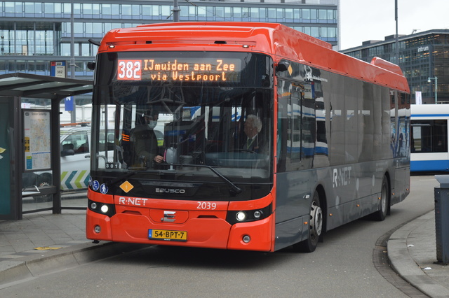 Foto van CXX Ebusco 2.2 (12mtr) 2039 Standaardbus door wyke2207
