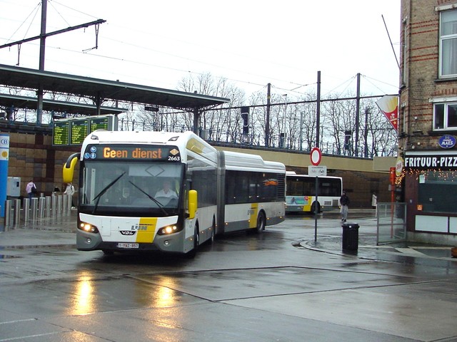 Foto van DeLijn VDL Citea SLFA-180 Hybrid 2663 Gelede bus door LLBRK