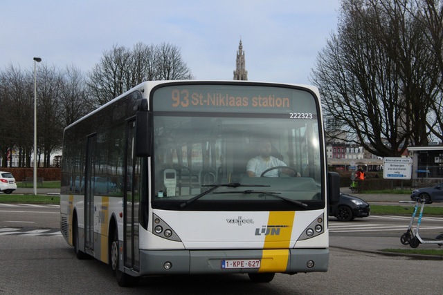Foto van DeLijn Van Hool A360 222323 Standaardbus door Mori