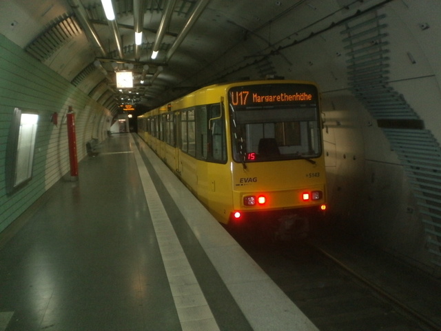 Foto van RBN Stadtbahnwagen B 5143 Tram door_gemaakt Perzik