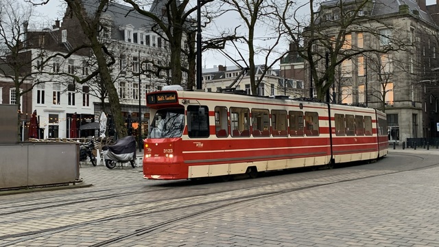 Foto van HTM GTL8 3123 Tram door_gemaakt Stadsbus