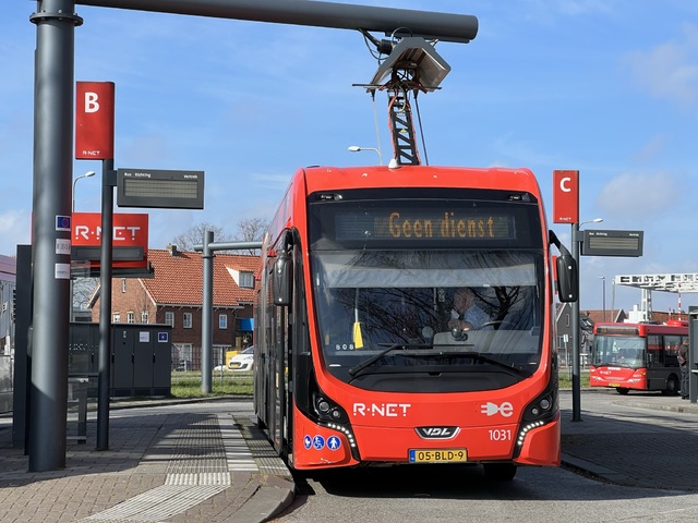 Foto van EBS VDL Citea SLFA-181 Electric 1031 Gelede bus door Stadsbus