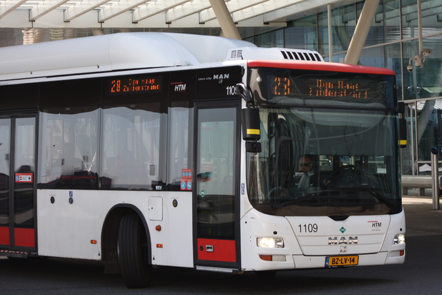 Foto van HTM MAN Lion's City CNG 1109 Standaardbus door Tramspoor