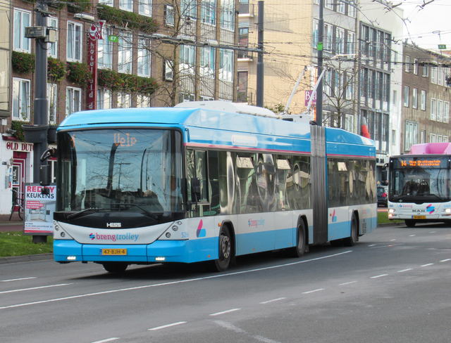 Foto van HER Hess Swisstrolley 5266 Gelede bus door RKlinkenberg