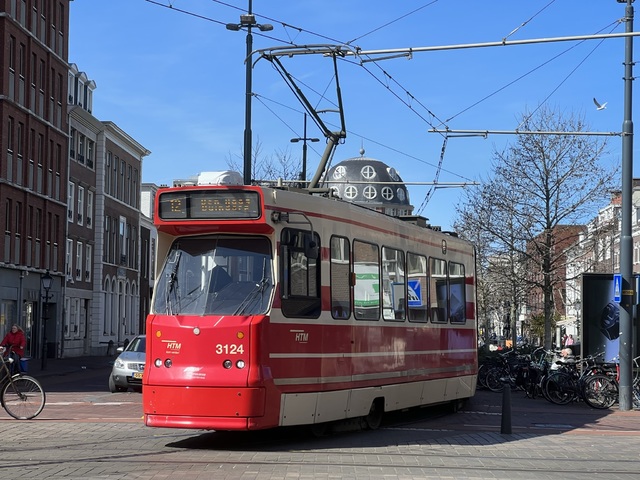 Foto van HTM GTL8 3124 Tram door_gemaakt Stadsbus