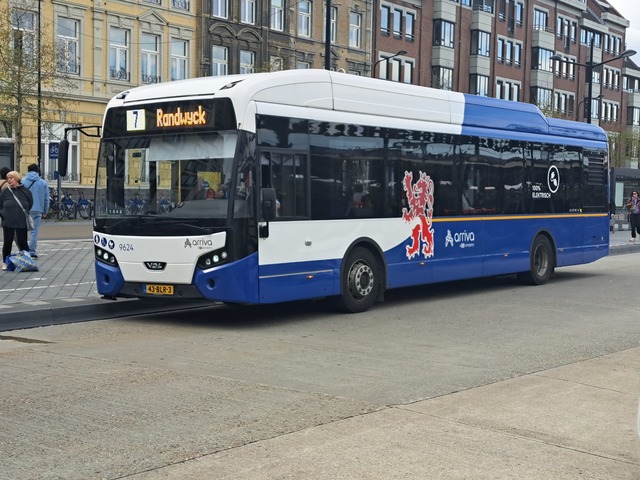 Foto van ARR VDL Citea SLF-120 Electric 9624 Standaardbus door treinspotter-Dordrecht-zuid