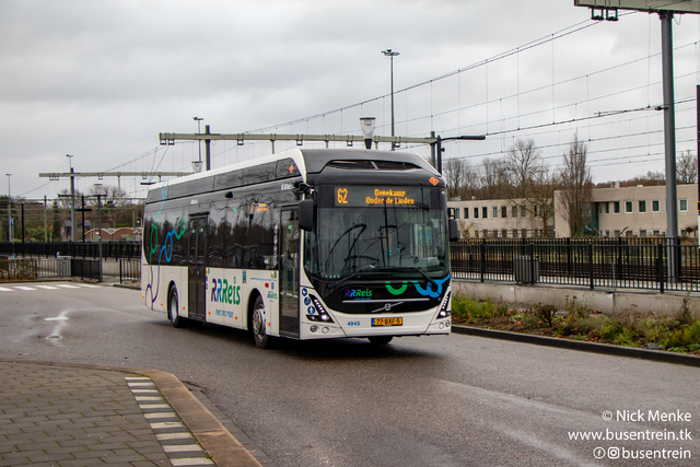 Foto van ARR Volvo 7900 Electric 4945 Standaardbus door Busentrein
