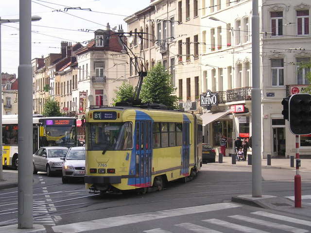 Foto van MIVB Brusselse PCC 7765 Tram door Perzik