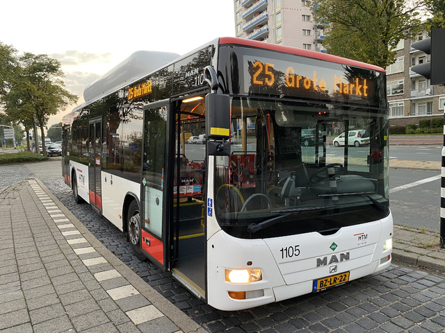 Foto van HTM MAN Lion's City CNG 1105 Standaardbus door HvDam
