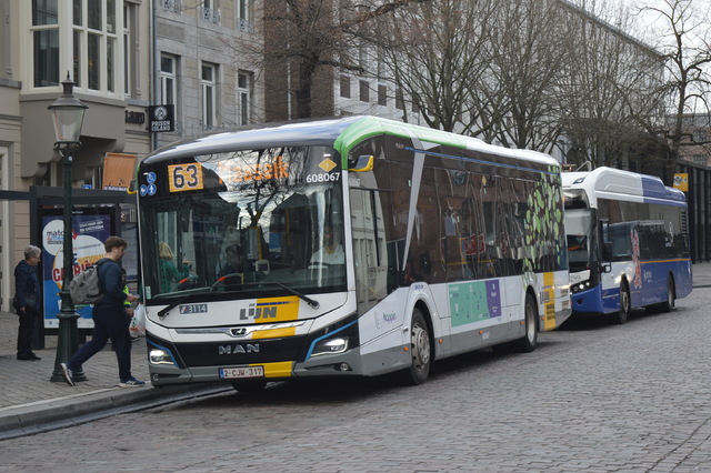 Foto van DeLijn MAN Lion's City 12E 608067 Standaardbus door_gemaakt wyke2207