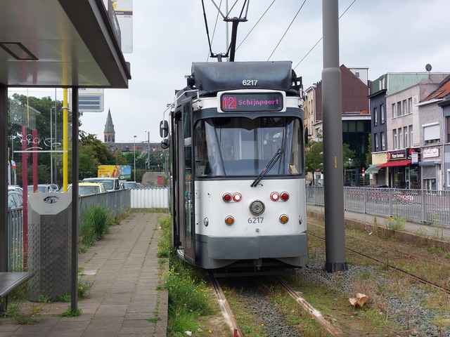 Foto van DeLijn De Lijn PCC 6217 Tram door Jossevb