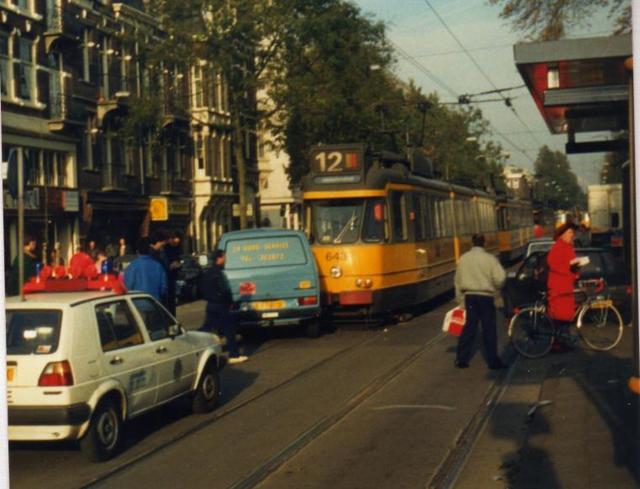 Foto van GVB 4G-Tram 643 Tram door Roel1953