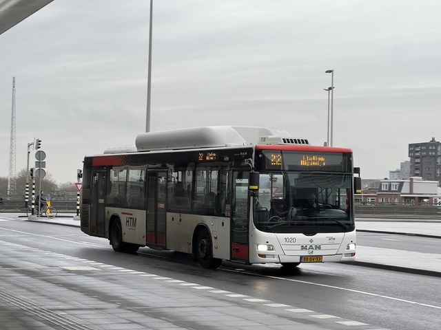 Foto van HTM MAN Lion's City CNG 1020 Standaardbus door Stadsbus