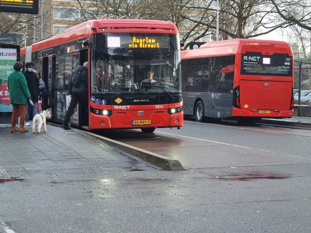 Foto van CXX Ebusco 2.2 (18mtr) 9814 Gelede bus door Tramspoor