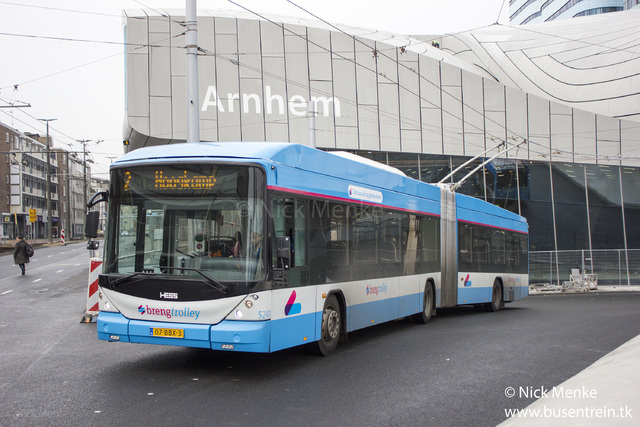 Foto van HER Hess Swisstrolley 5243 Gelede bus door Busentrein