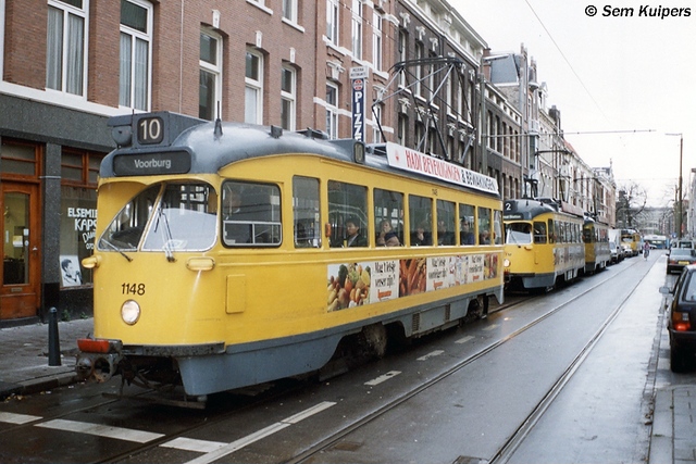 Foto van HTM Haagse PCC 1148 Tram door RW2014