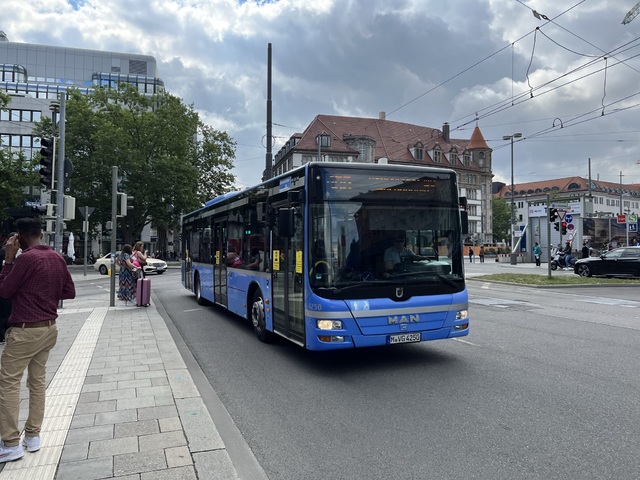 Foto van MVG MAN Lion's City 4250 Standaardbus door_gemaakt Stadsbus