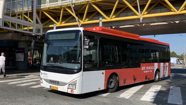 Foto van EBS Iveco Crossway LE CNG (12mtr) 5082 Standaardbus door Stadsbus