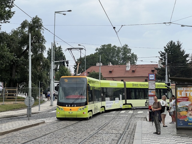 Foto van PID Skoda 15T 9373 Tram door_gemaakt Stadsbus