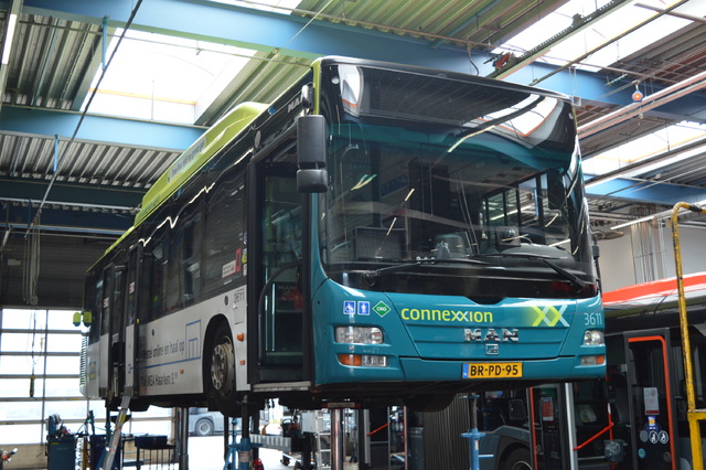 Foto van CXX MAN Lion's City CNG 3611 Standaardbus door wyke2207