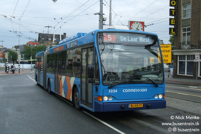 Foto van CXX Berkhof Premier AT 18 5224 Gelede bus door Busentrein