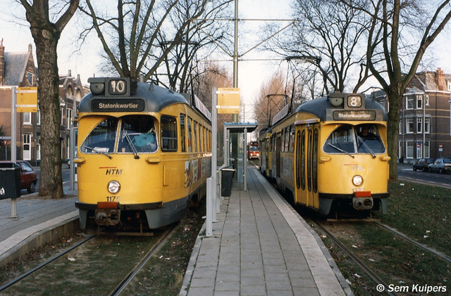 Foto van HTM Haagse PCC 1175 Tram door RW2014