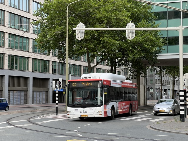Foto van HTM MAN Lion's City CNG 1008 Standaardbus door_gemaakt Stadsbus
