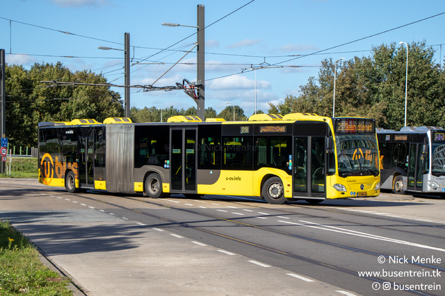 Foto van QBZ Mercedes-Benz Citaro G 4101 Gelede bus door_gemaakt Busentrein
