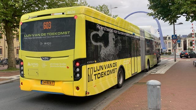 Foto van ARR VDL Citea SLFA-180 Electric 8626 Gelede bus door WartenHoofdstraat