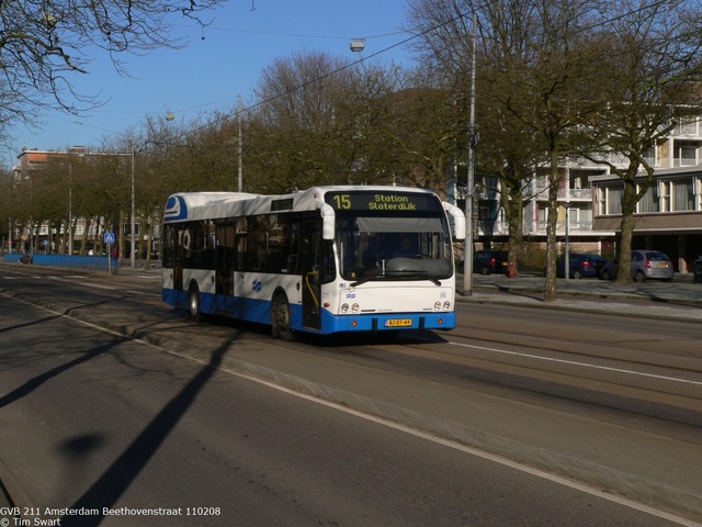Foto van GVB Berkhof Jonckheer 211 Standaardbus door tsov