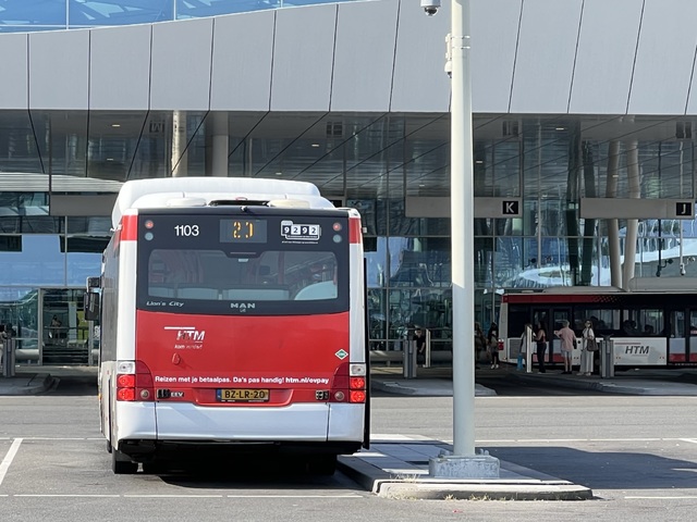 Foto van HTM MAN Lion's City CNG 1103 Standaardbus door_gemaakt Stadsbus