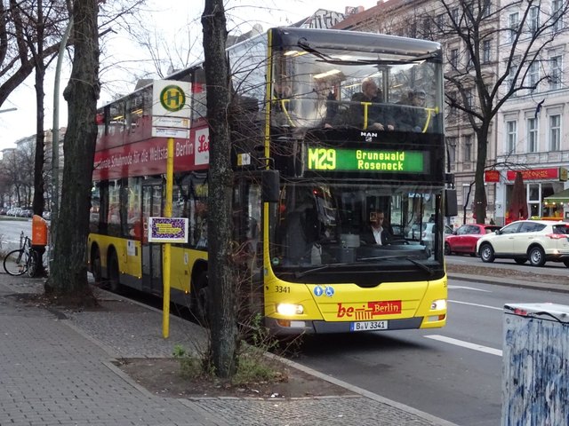 Foto van BVG MAN Lion's City DD 3341 Dubbeldekkerbus door Jossevb