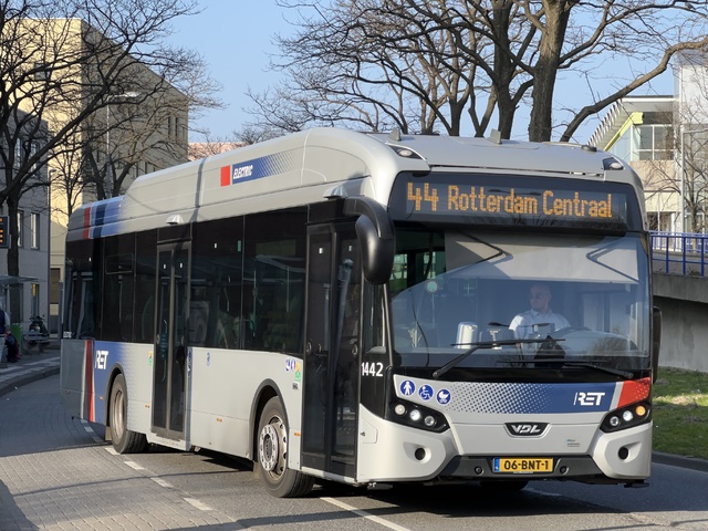 Foto van RET VDL Citea SLF-120 Electric 1442 Standaardbus door_gemaakt Stadsbus