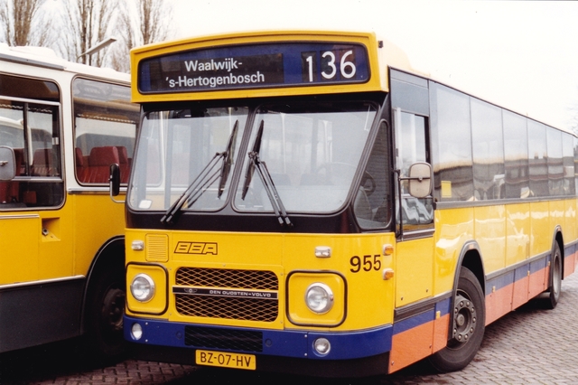 Foto van BBA Volvo-Den Oudsten Standaardstreekbus 9550955 Standaardbus door wyke2207