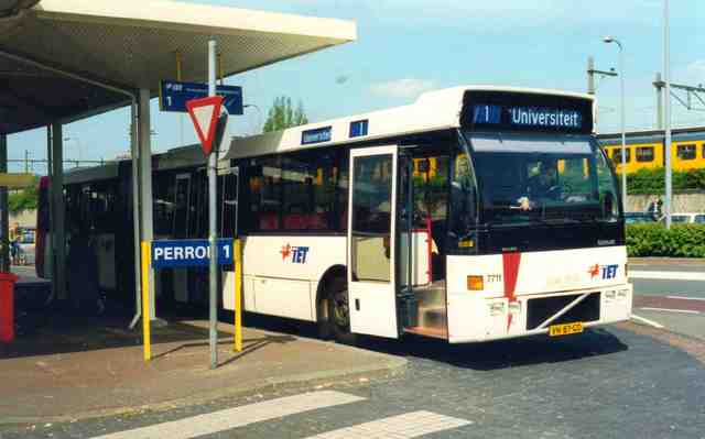 Foto van TET Berkhof Duvedec G 7711 Gelede bus door Jelmer