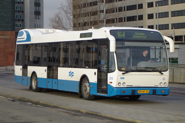 Foto van GVB Berkhof Jonckheer 265 Standaardbus door wyke2207