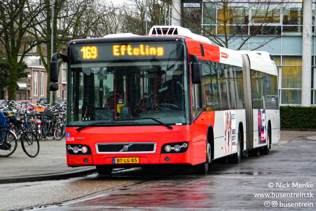 Foto van VEO Volvo 7700A 5828 Gelede bus door Busentrein