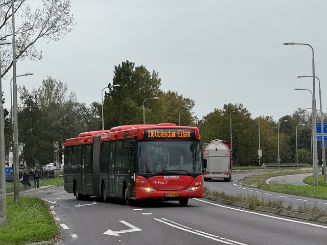 Foto van EBS Scania OmniLink G 1014 Gelede bus door Stadsbus