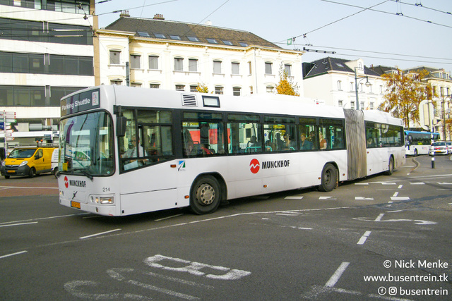 Foto van MHF Volvo 7000A 214 Gelede bus door_gemaakt Busentrein