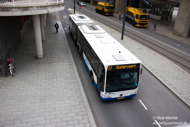 Foto van GVB Mercedes-Benz Citaro G 372 Gelede bus door_gemaakt Busentrein