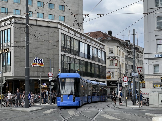 Foto van MVG Variobahn 2316 Tram door Stadsbus