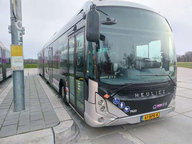 Foto van QBZ Heuliez GX437 ELEC 7420 Gelede bus door_gemaakt Draken-OV