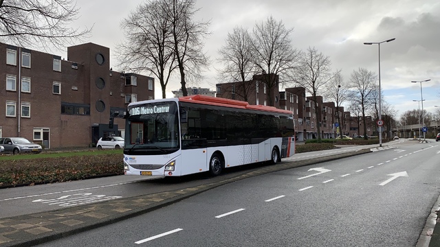 Foto van EBS Iveco Crossway LE CNG (12mtr) 5084 Standaardbus door Stadsbus