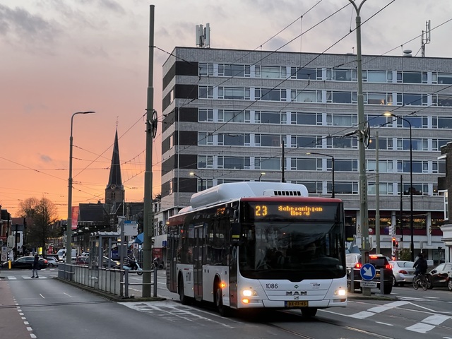 Foto van HTM MAN Lion's City CNG 1086 Standaardbus door Stadsbus