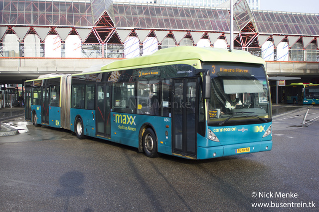 Foto van CXX Van Hool AG300 4641 Gelede bus door Busentrein